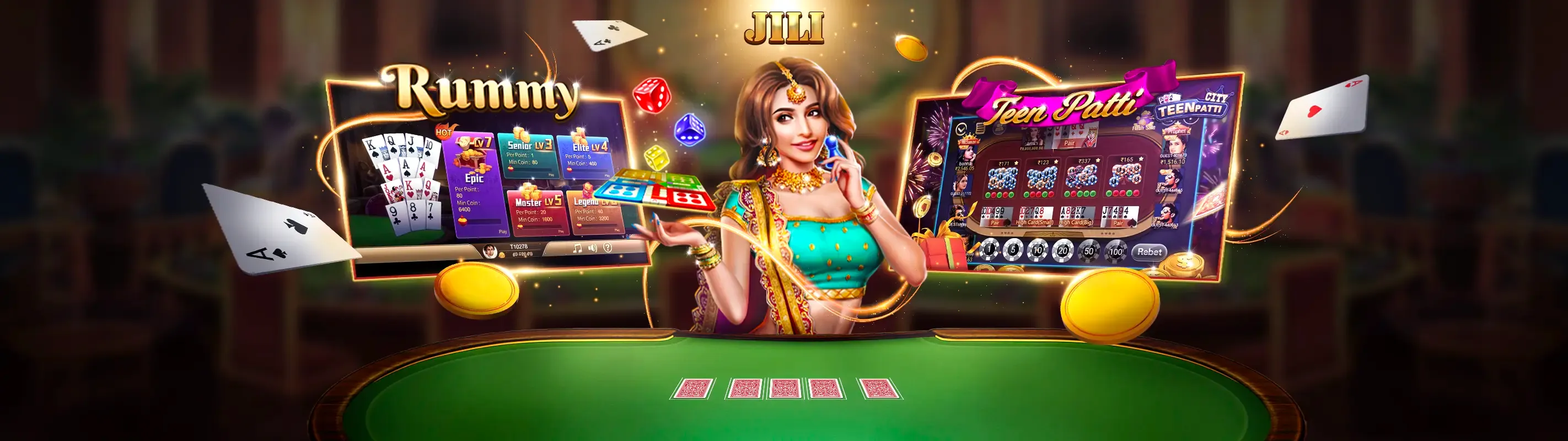 Bàn Poker trực tuyến tại Bet168 trang chủ chính thức với các quân bài và chip